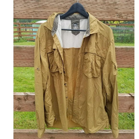 REI Jackets & Blazers - REI Coat Jacket Brown XL